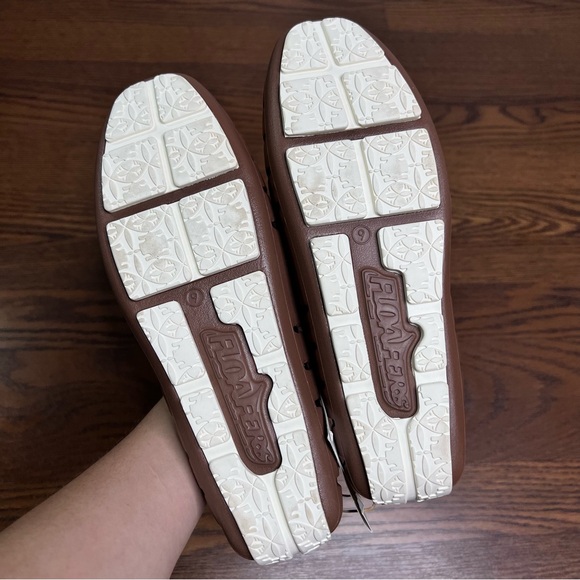 Floafers | Men's Country Club Driver | Driftwood Brown/Coconut Shoes size 9 - Picture 9 of 11